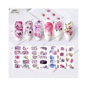 Слайдеры для ногтей 5D (01-06)