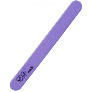 Пилка сиреневая ультро цвет прямая тонкая 180/180 EX nails