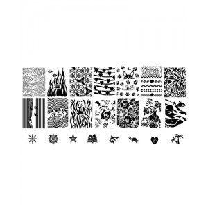 С-35 Трафарет с рисунками железный