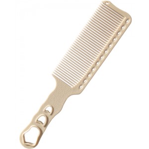 Пластмассовая Расческа для стрижки под машинку ECHO 22 см арт. N-16 white