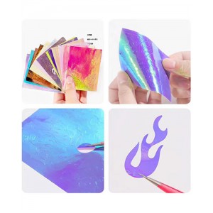 Наклейка пламя