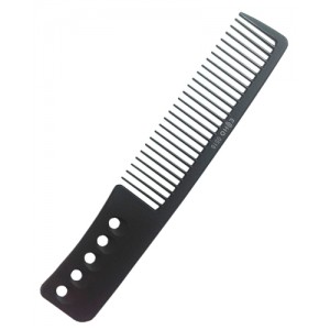 Пластмассовая Расческа ECHO ручка с дырочками арт.0518