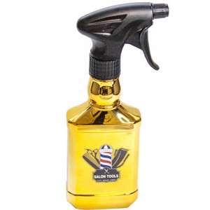 Пульверизатор золото с логотипом Барбер