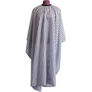 Пеньюар парикмахерский(полосатый светлый фон "ECHO") арт.J-25