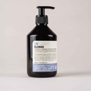 Шампунь бессульфатный для поддержания холодных оттенков ИНСАЙТ Hair Shampoo Blonde INSIGHT