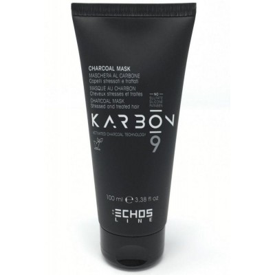 Маска для волос угольная Экослайн | Echosline Charcoal Mask