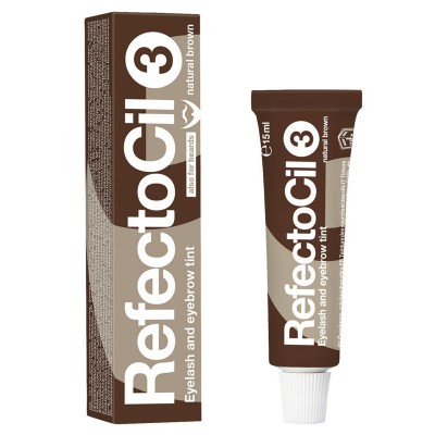 Краска для бровей и ресниц Рефектоцил коричневая RefectoCil 3